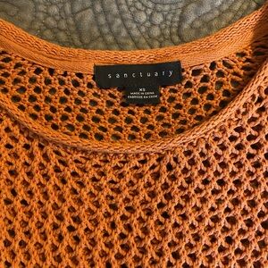 Sanctuary Orange Sweater